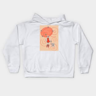 The Girls with she dogs Kids Hoodie